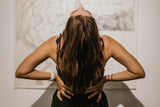 Woman with long hair